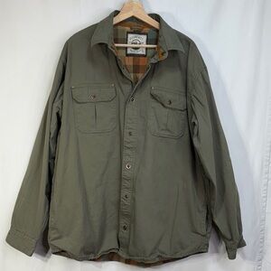 ✈️ Men's cotton Green Shirt Jacket